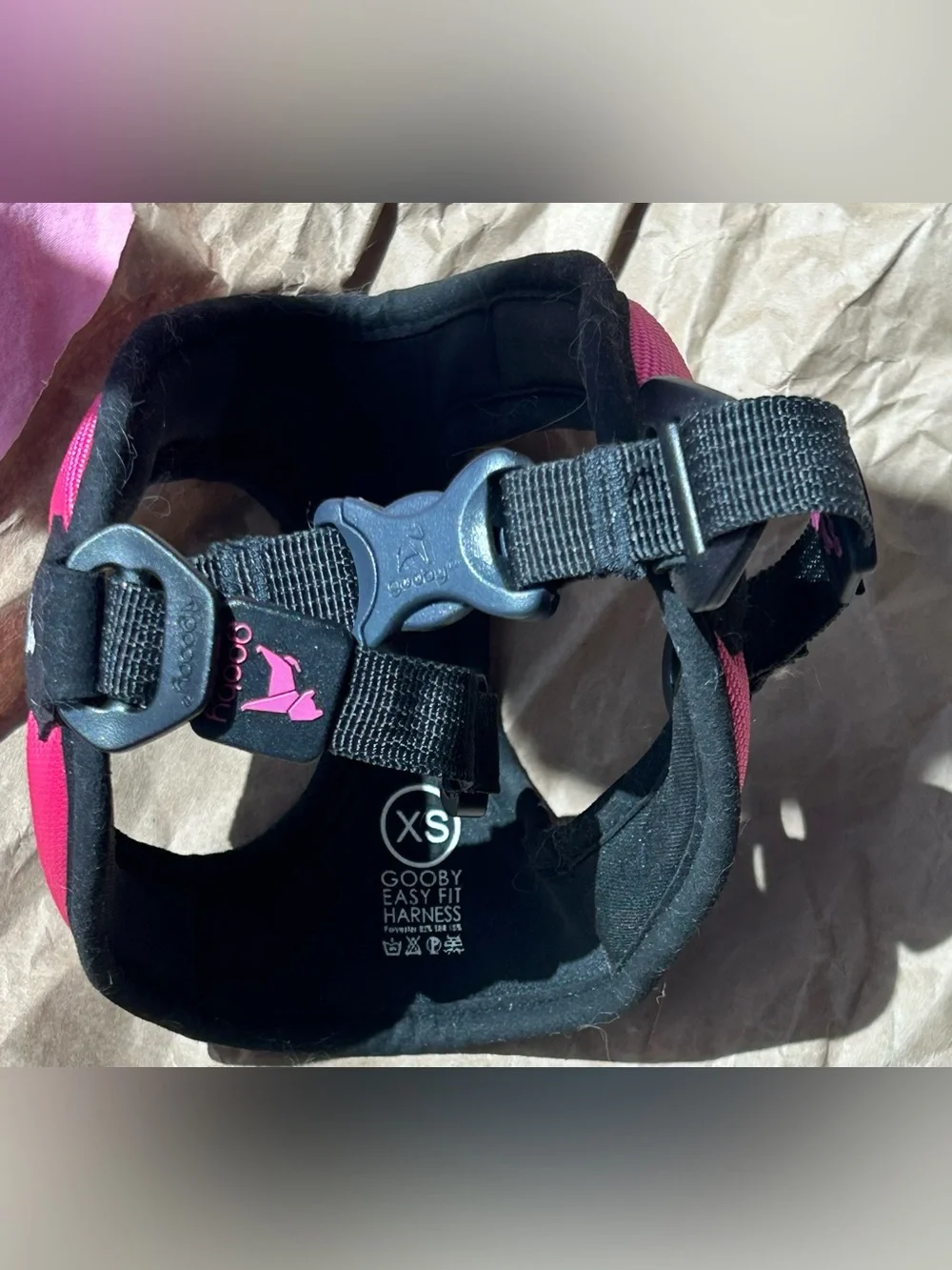 Hot Pink Dog Harness